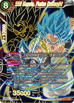 SSB Gogeta, Fusion Onslaught BT6-014 (Special Rare)