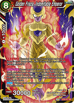 Golden Frieza, Indomitable Emperor BT6-017