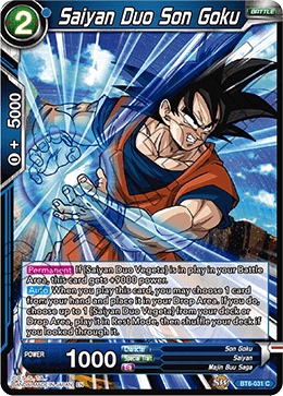 Saiyan Duo Son Goku BT6-031