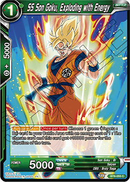 SS Son Goku, Exploding with Energy BT6-055