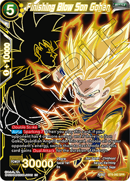 Finishing Blow Son Gohan BT6-082 (Special Rare)