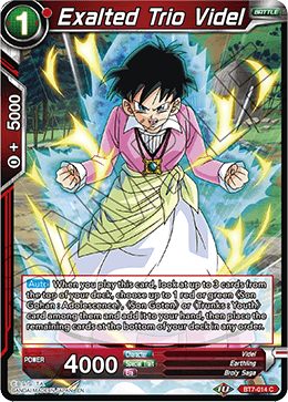 Exalted Trio Videl BT7-014