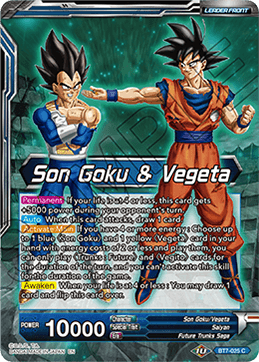 Son Goku & Vegeta // SSB Vegito, Energy Eruption BT7-025