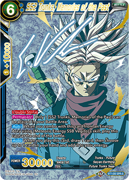 SS2 Trunks, Memories of the Past BT7-030 (Special Rare Signed)