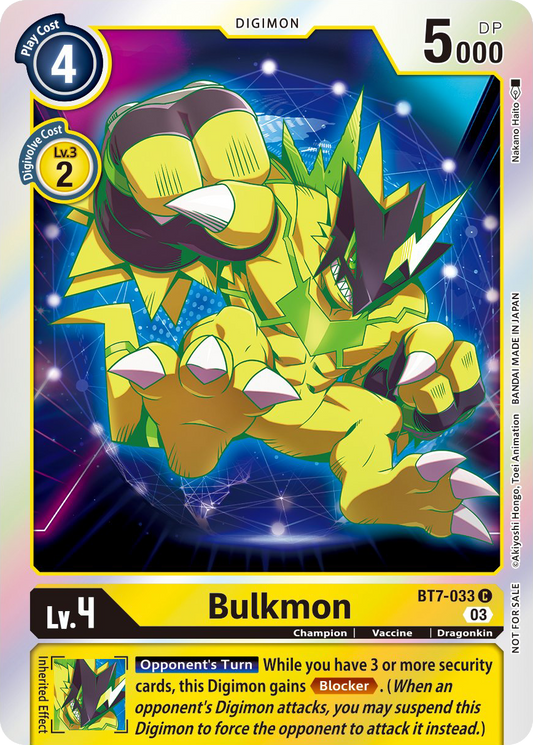 Bulkmon BT7-033-P