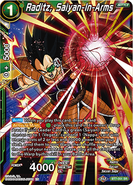 Raditz, Saiyan-In-Arms BT7-051
