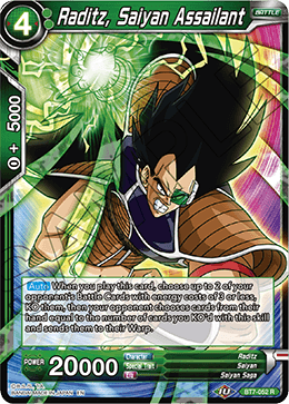 Raditz, Saiyan Assailant BT7-052