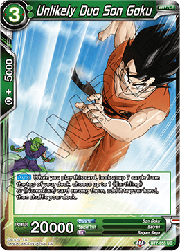 Unlikely Duo Son Goku BT7-053