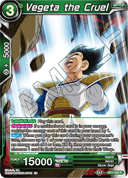Vegeta the Cruel BT7-058