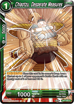 Chiaotzu, Desperate Measures BT7-064