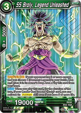 SS Broly, Legend Unleashed BT7-069