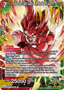 Kaio-Ken Son Goku, Defender of Earth BT7-111