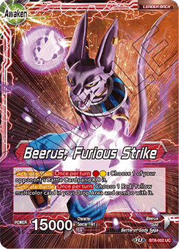 Beerus // Beerus, Furious Strike BT8-002