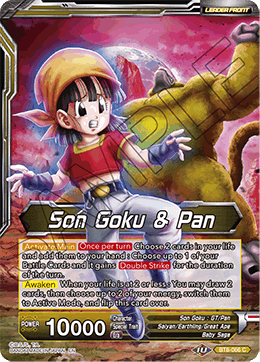 Son Goku & Pan // SS4 Son Goku, Senses Regained BT8-066