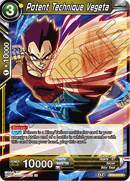 Potent Technique Vegeta BT8-073