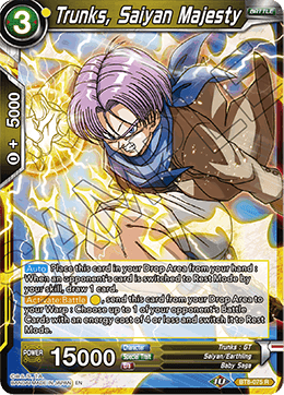Trunks, Saiyan Majesty BT8-075