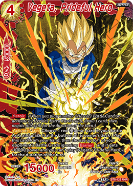 Vegeta, Prideful Hero BT8-125