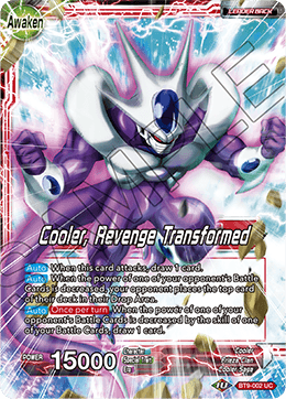 Cooler // Cooler, Revenge Transformed BT9-002