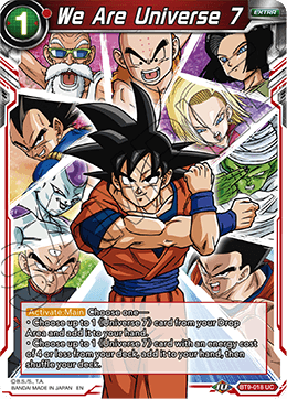 We Are Universe 7 BT9-018