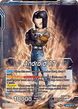 Android 17 // Android 17, Universal Guardian BT9-021