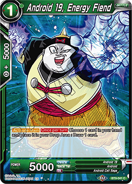 Android 19, Energy Fiend BT9-041