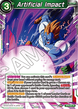 Artificial Impact BT9-051