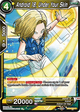 Android 18, Under Your Skin BT9-055