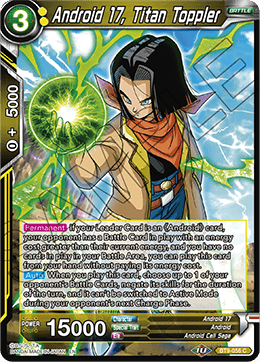 Android 17, Titan Toppler BT9-056