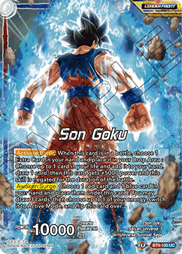 Son Goku // Ultra Instinct Son Goku, Limits Surpassed BT9-100