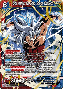 Ultra Instinct Son Goku, Energy Explosion BT9-104