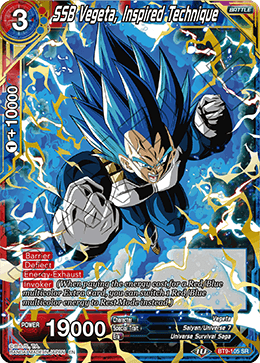 SSB Vegeta, Inspired Technique BT9-105