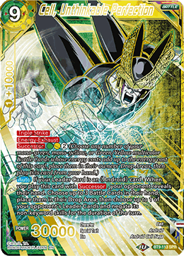 Cell, Unthinkable Perfection BT9-113 (Special Rare)