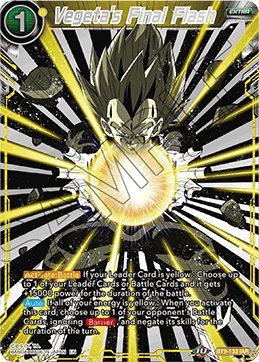 Vegeta's Final Flash BT9-133
