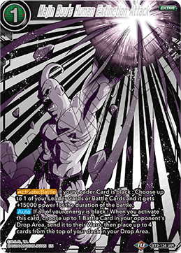 Majin Buu's Human Extinction Attack BT9-134