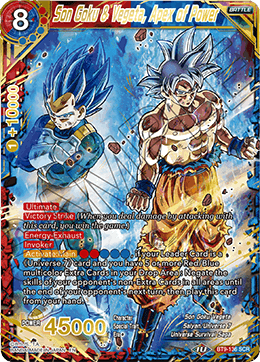 Son Goku & Vegeta, Apex of Power BT9-136