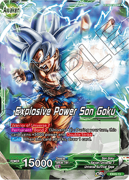 Son Goku // Explosive Power Son Goku EX03-13