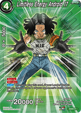 Limitless Energy Android 17 EX03-17