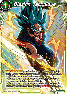 Blazing Technique EX06-21