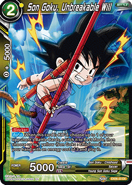Son Goku, Unbreakable Will EX06-23