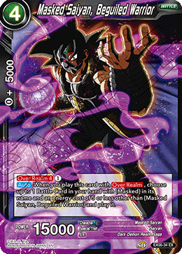 Masked Saiyan, Beguiled Warrior EX06-34