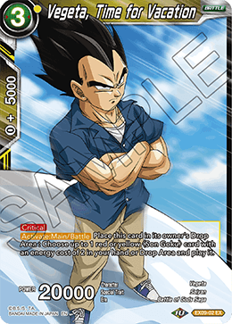Vegeta, Time for Vacation EX09-02