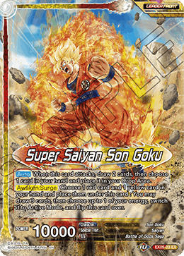 Super Saiyan Son Goku // SSG Son Goku, Surge of Divinty EX09-03