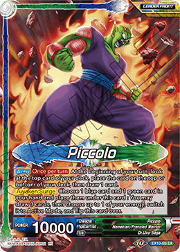 Piccolo // Son Gohan & Piccolo, Surge of Consciousness EX10-03