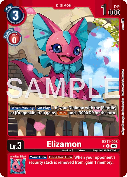 Elizamon EX11-008 (Limited Common)