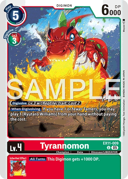 Tyrannomon EX11-009