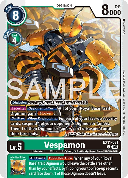 Vespamon EX11-031