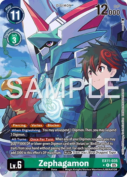 Zephagamon EX11-035 (Alternate Art)