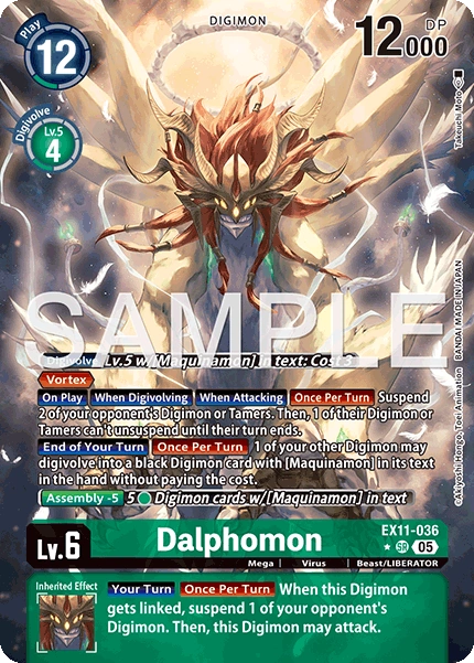 Dalphomon EX11-036 (Alternate Art)