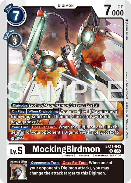 MockingBirdmon EX11-042