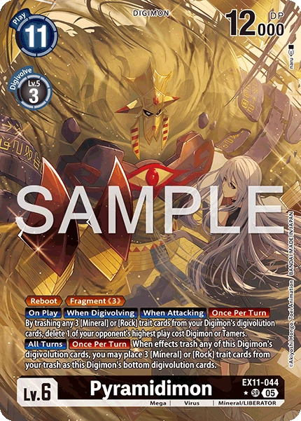 Pyramidimon EX11-044 (Alternate Art)